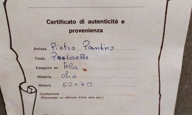 Quadro Pietro Pantino