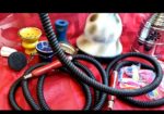 Nargile shisha hookah d’acqua da 70 cm lunghezza