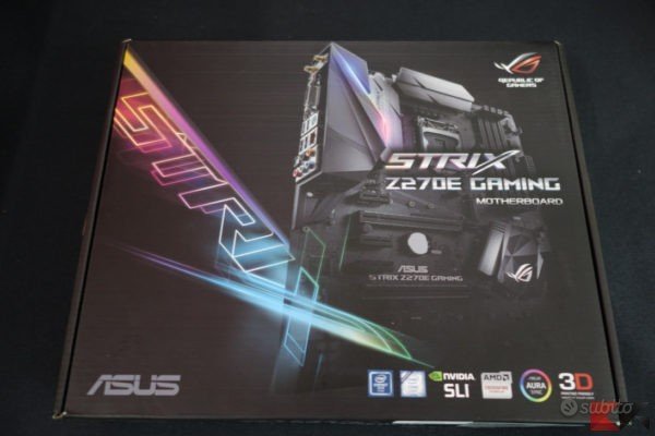 ASUS – Scheda Madre Rog Strix Z270E Gaming 1151