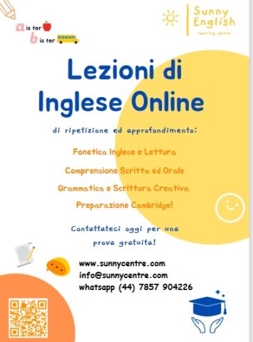 Lezioni di inglese on line per bambini e ragazzi