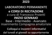 PICCOLO TEATRO DLL’ARTE – 2023 – CORSI DI TEATRO