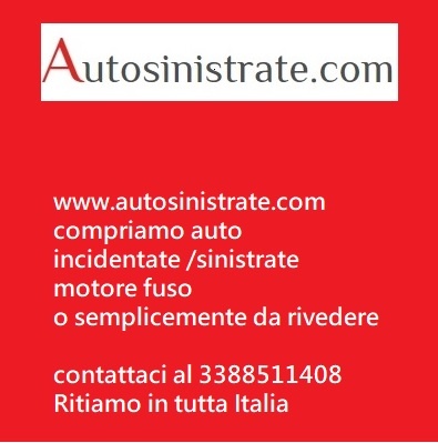 compro auto incidentate sinistrate