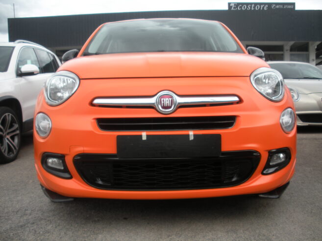 fiat 500x ”gpl” orange design