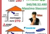 Montaggio condizionatore laurentina monte migliore