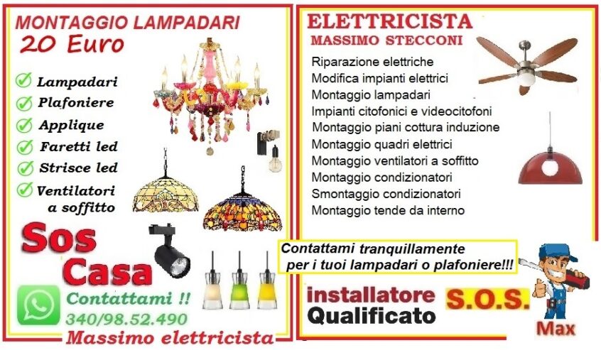 Elettricista lampadari ikea