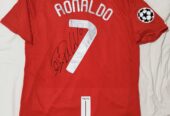 Maglia Manchester United Ronaldo Autografata