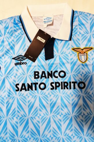 Maglia Lazio 1991/1992 GASCOGNE Autografata