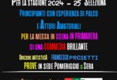 SCUOLA DI TEATRO – CORSI DI RECITAZIONE 2024/24