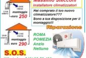 Smontaggio condizionatori pompa di calore Roma