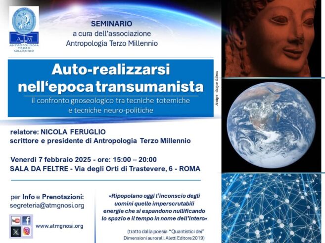 Feruglio: AUTOREALIZZARSI NELL’EPOCA TRANSUMANIST