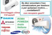 Montaggio condizionatore inverter Ardea e colle Ro