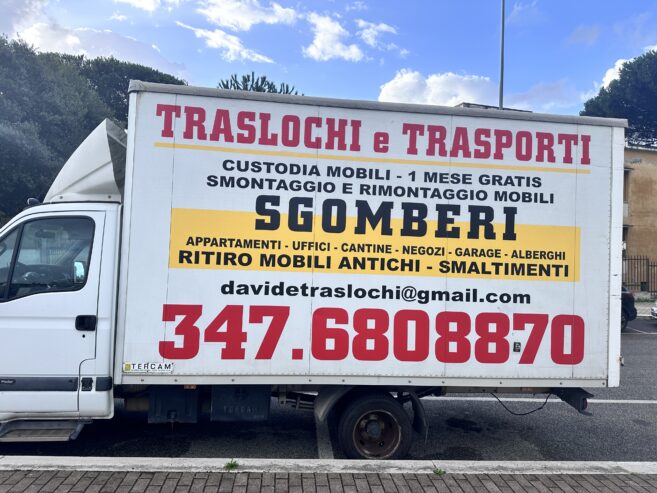 Traslochi,trasporti e sgomberi